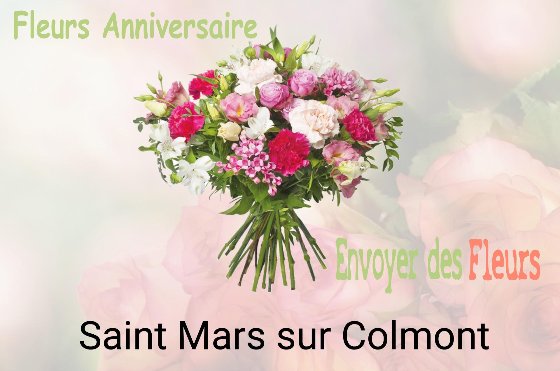 Bouquet de fleurs d’anniversaire livré à Saint-Mars-sur-Colmont
