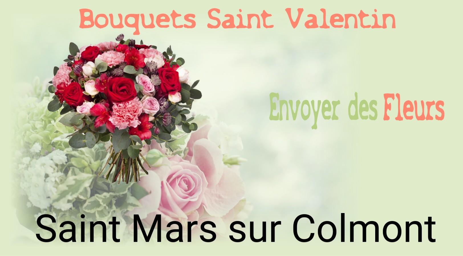 Roses de Saint-Valentin livrées à Saint-Mars-sur-Colmont